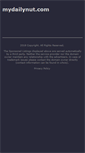 Mobile Screenshot of mydailynut.com
