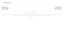 Tablet Screenshot of mydailynut.com
